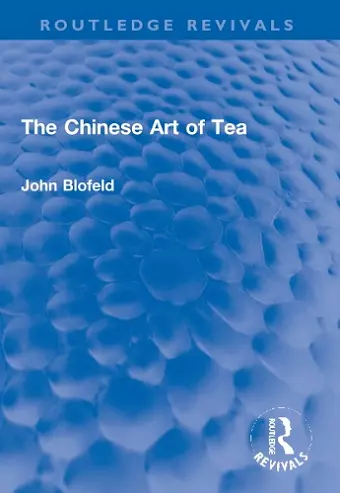 The Chinese Art of Tea cover