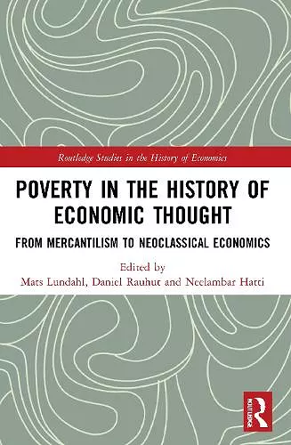 Poverty in the History of Economic Thought cover