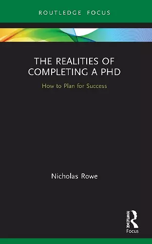 The Realities of Completing a PhD cover