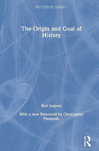 The Origin and Goal of History cover