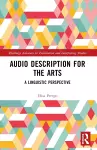 Audio Description for the Arts cover