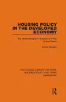 Housing Policy in the Developed Economy cover