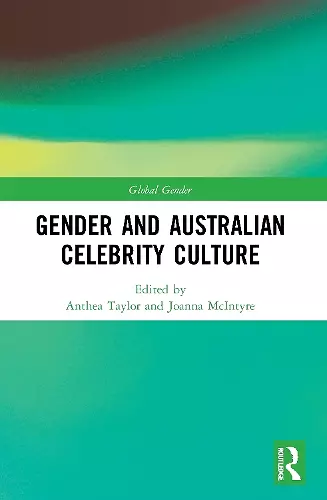 Gender and Australian Celebrity Culture cover