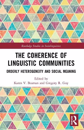 The Coherence of Linguistic Communities cover