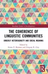 The Coherence of Linguistic Communities cover
