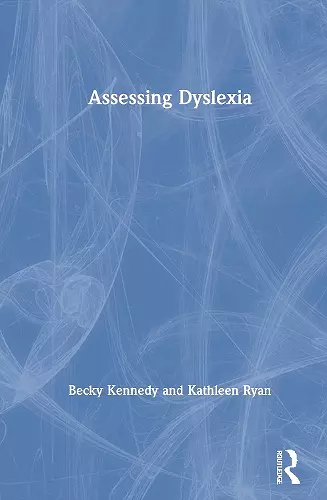 Assessing Dyslexia cover