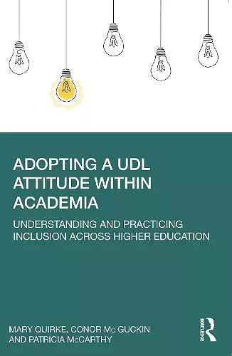 Adopting a UDL Attitude within Academia cover