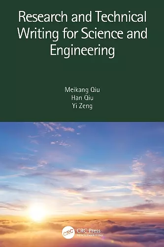 Research and Technical Writing for Science and Engineering cover