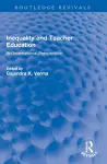 Inequality and Teacher Education cover