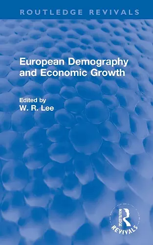 European Demography and Economic Growth cover