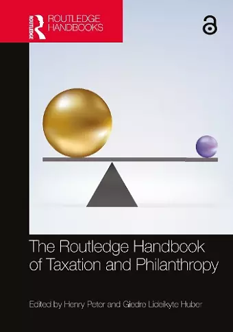 The Routledge Handbook of Taxation and Philanthropy cover