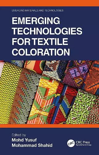 Emerging Technologies for Textile Coloration cover