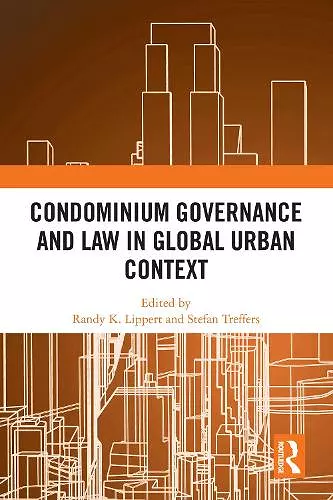 Condominium Governance and Law in Global Urban Context cover