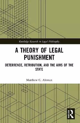 A Theory of Legal Punishment cover