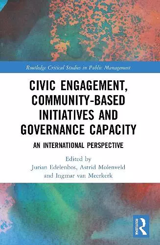 Civic Engagement, Community-Based Initiatives and Governance Capacity cover