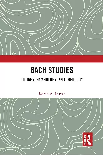 Bach Studies cover