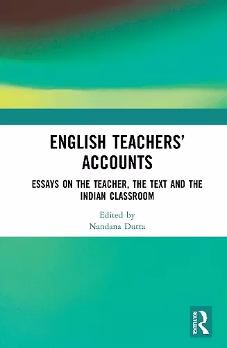 English Teachers’ Accounts cover