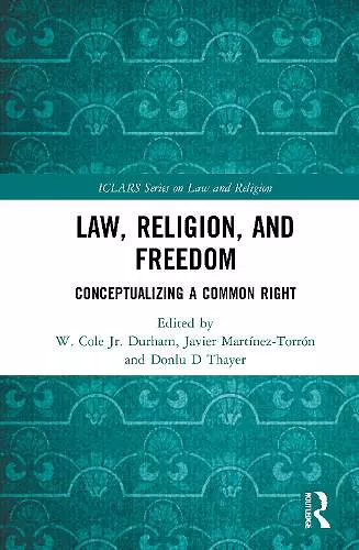 Law, Religion, and Freedom cover