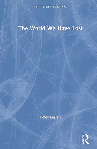 The World We Have Lost cover