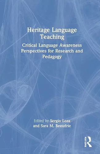 Heritage Language Teaching cover