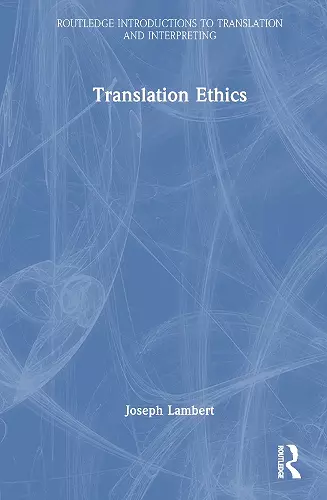 Translation Ethics cover