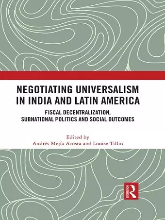 Negotiating Universalism in India and Latin America cover