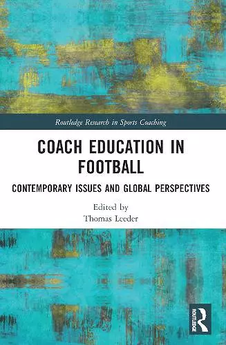 Coach Education in Football cover