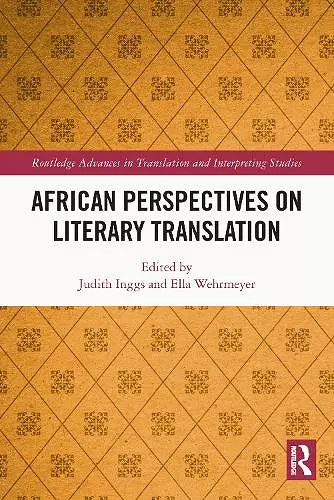 African Perspectives on Literary Translation cover