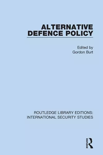 Alternative Defence Policy cover