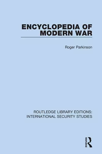 Encyclopedia of Modern War cover