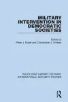 Military Intervention in Democratic Societies cover