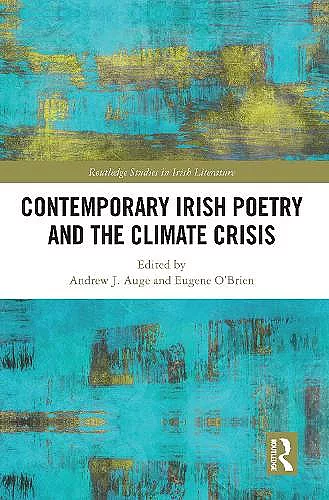 Contemporary Irish Poetry and the Climate Crisis cover