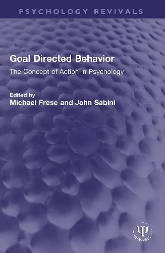 Goal Directed Behavior cover