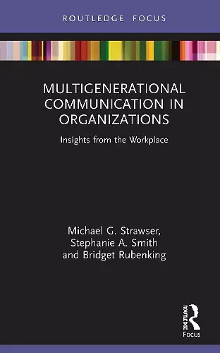 Multigenerational Communication in Organizations cover