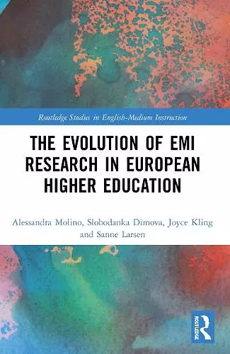 The Evolution of EMI Research in European Higher Education cover