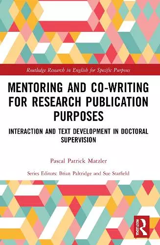 Mentoring and Co-Writing for Research Publication Purposes cover