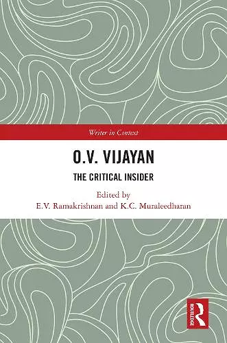 O. V. Vijayan cover
