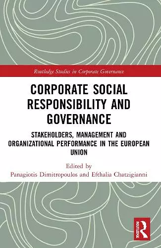 Corporate Social Responsibility and Governance cover