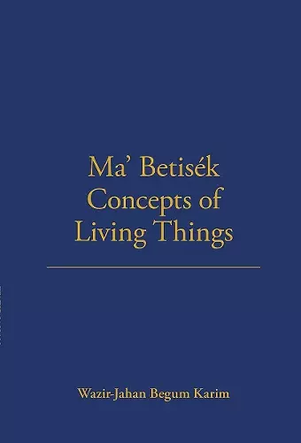 Ma' Betisek Concepts of Living Things cover