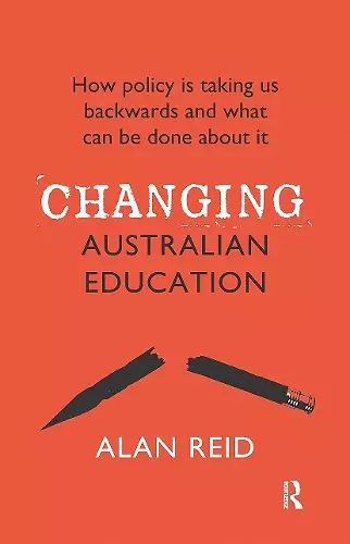 Changing Australian Education cover