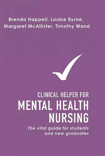Clinical Helper for Mental Health Nursing cover
