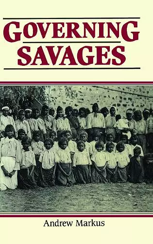 Governing Savages cover