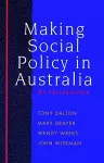 Making Social Policy in Australia cover