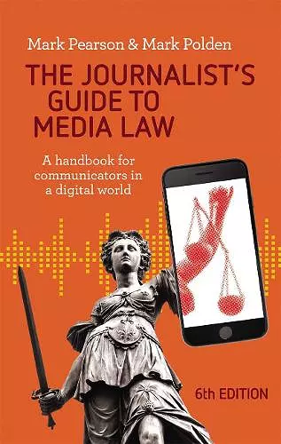 The Journalist's Guide to Media Law cover