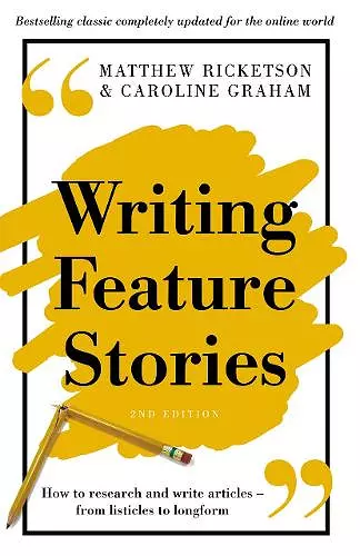 Writing Feature Stories cover