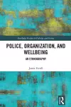 Police, Organization, and Wellbeing cover