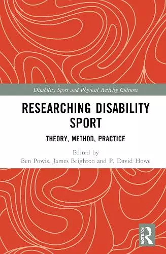 Researching Disability Sport cover