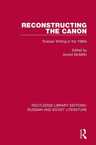 Reconstructing the Canon cover