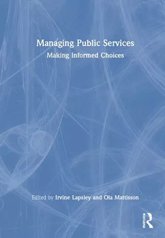 Managing Public Services cover