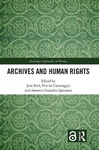 Archives and Human Rights cover